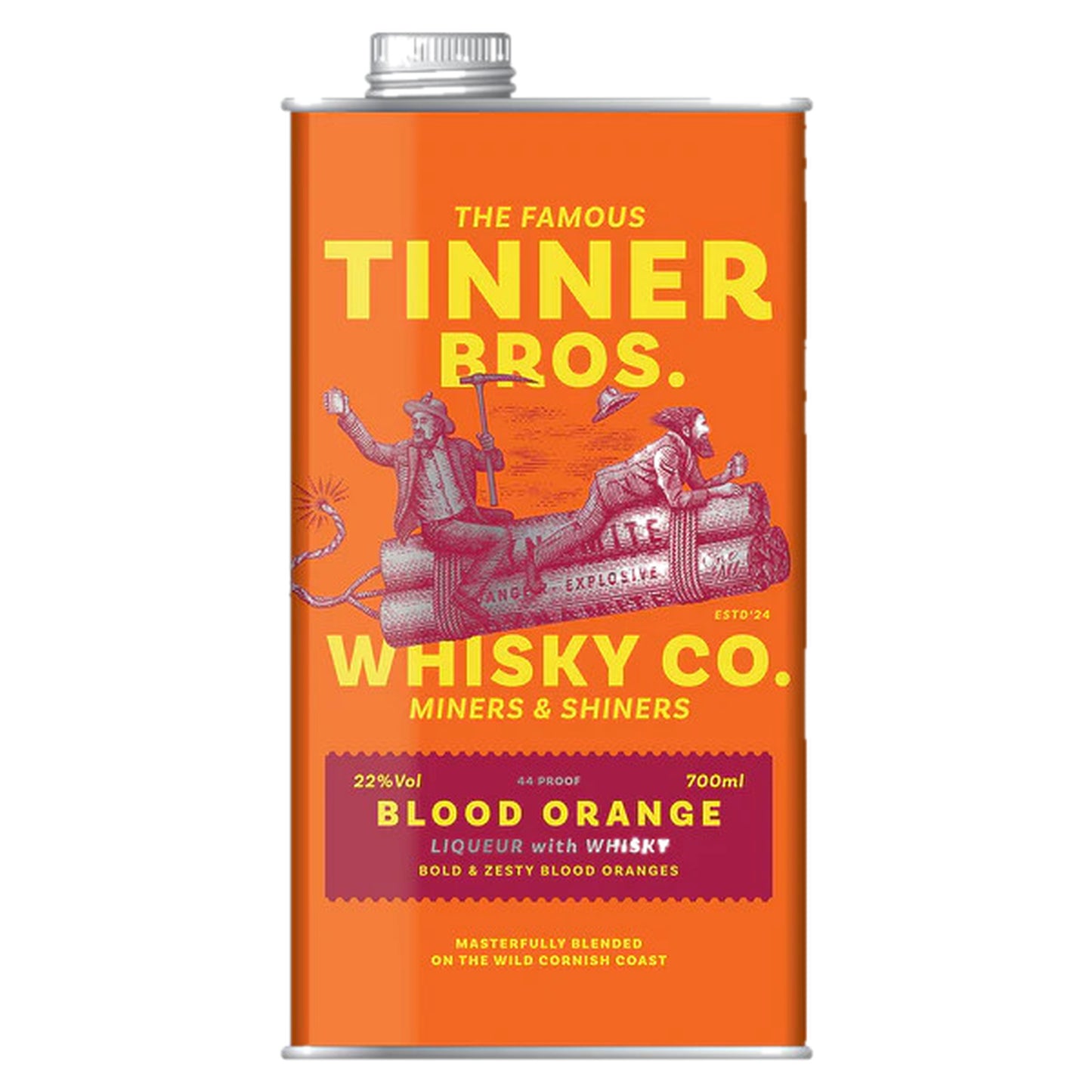 Tinner Bros. Blood Orange Whisky Liqueur