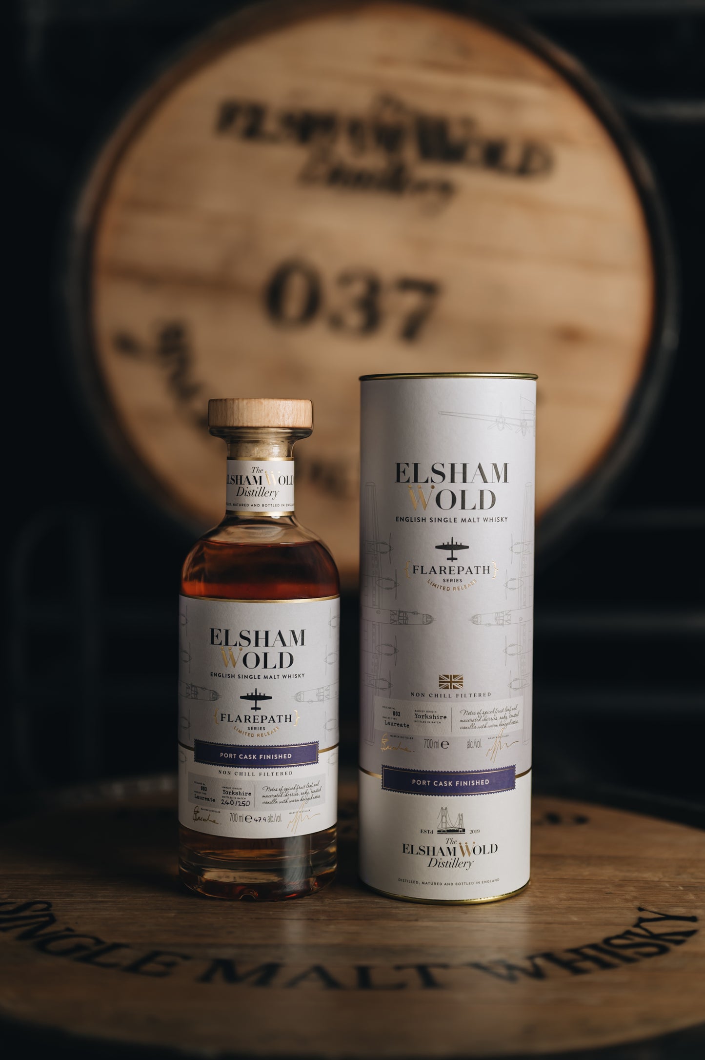 Elsham Wold - Flarepath - Port Cask